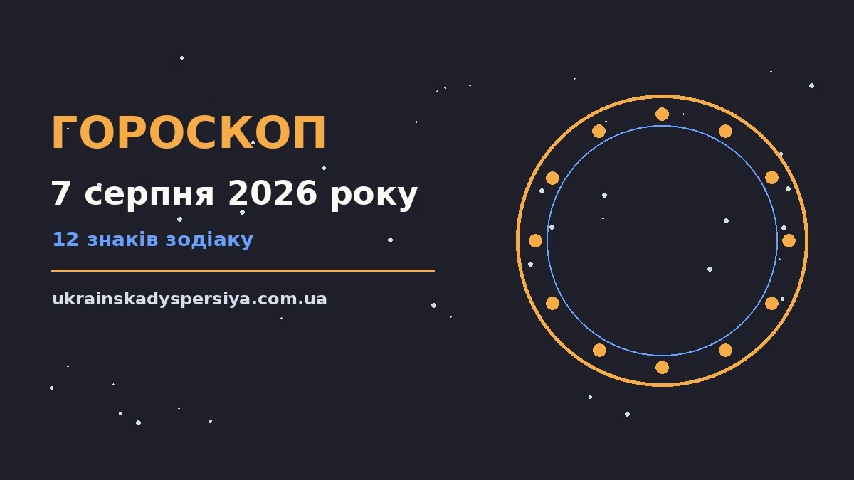 Гороскоп на 7 серпня 2026 року: час рішень для всіх знаків для впевненого початку дня